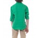 U.S.POLO ASSN πουκάμισο λινό 6547650816-342 πράσινο